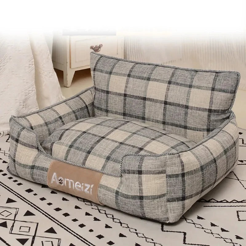 canape-chien-design-gris