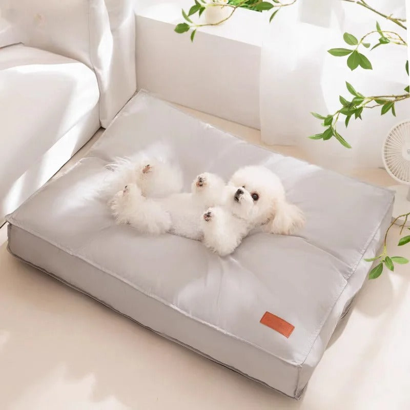 matelas-chien-douillet-gris