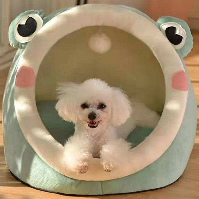 niche-d'interieur-pour-chien-amusante