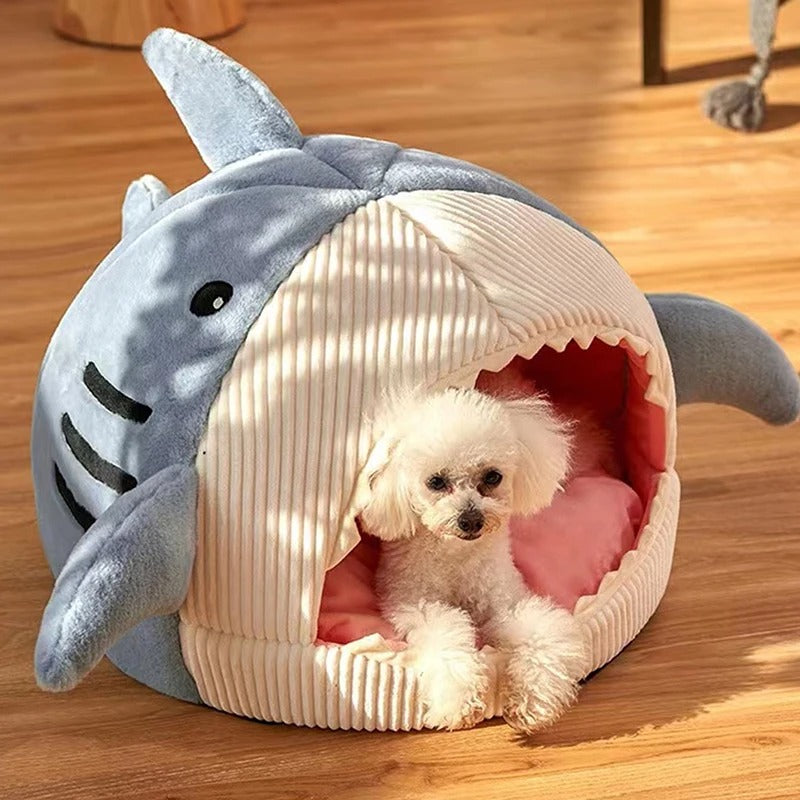 niche-pour-chien-interieu-bleu-fun