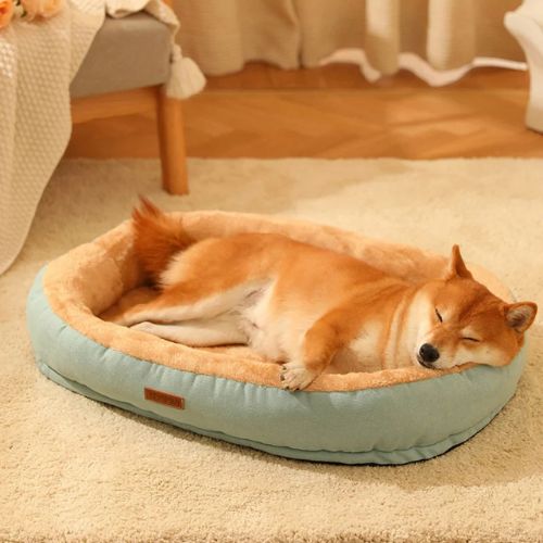 panier-pour-chien-lavable-vert