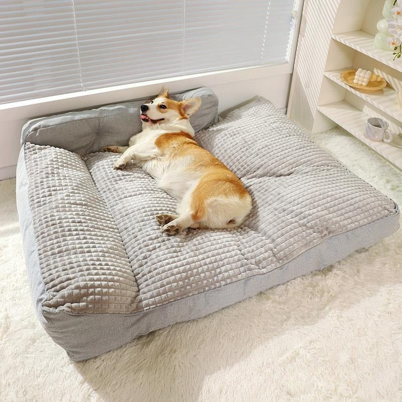 Lit-chien-enveloppant-apaisant-confort-anti-anxiété-pour-chien-stressé