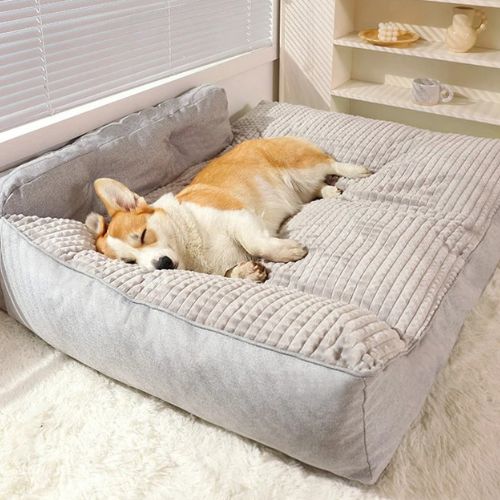 Lit-chien-enveloppant-moelleux-design-ergonomiqueanti-stress