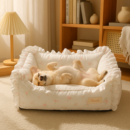 canape-chien-nid-douillet-adorable