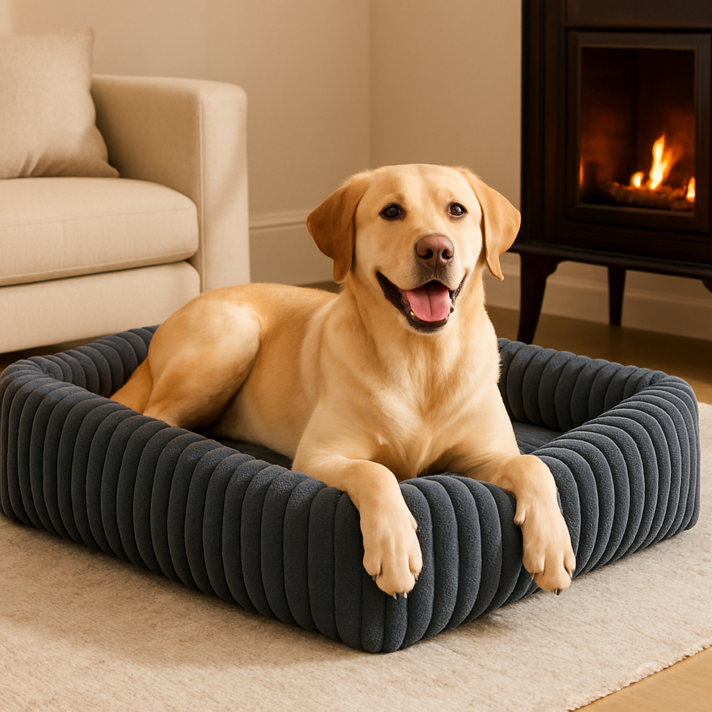 canape-pour-grand-chien-bien-etre-supreme-gris