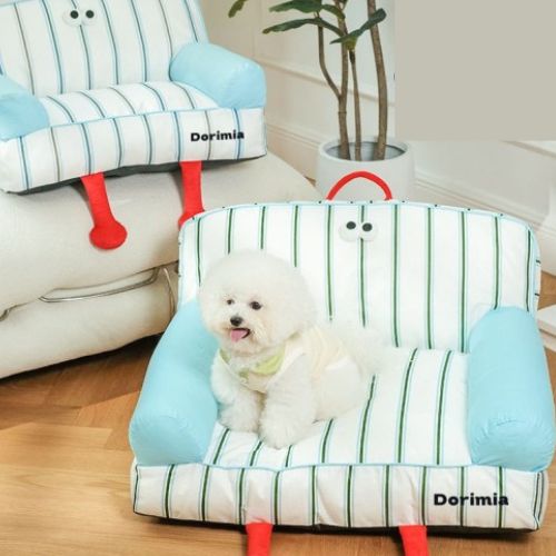 fauteuil-chien-confort-plus-plaid-doux