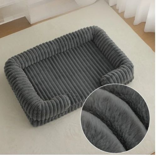 Fauteuil orthopédique doux pour chien avec mousse à mémoire de forme