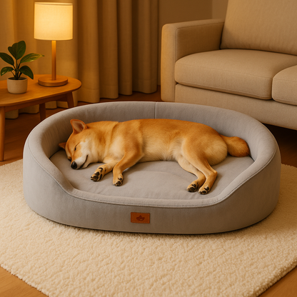 Grand Panier pour Chien - Confort Premium Toutes Saisons | ThermoConfort