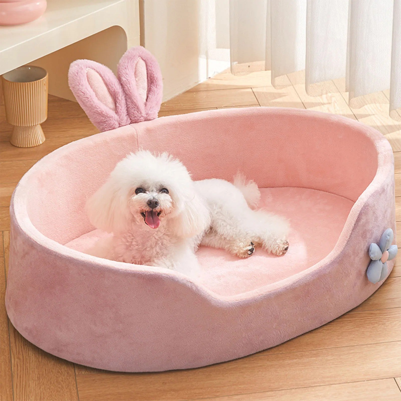 panier-pour-petit-chien-joli-rose