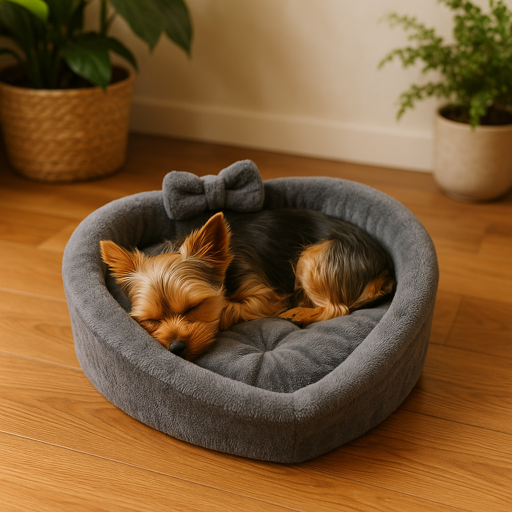 petit-canape-pour-chien-gris