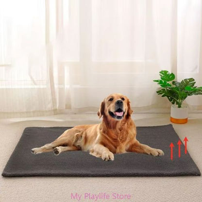 Tapis-pour-chien-chauffant-gris-fonce