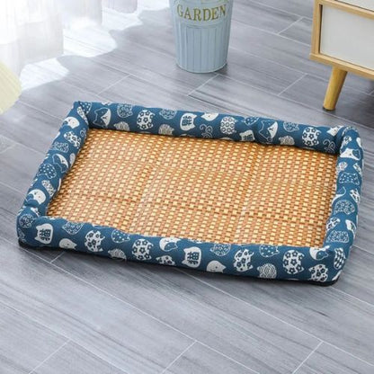 tapis-rafraichissant-chien-bleu-rectangulaire