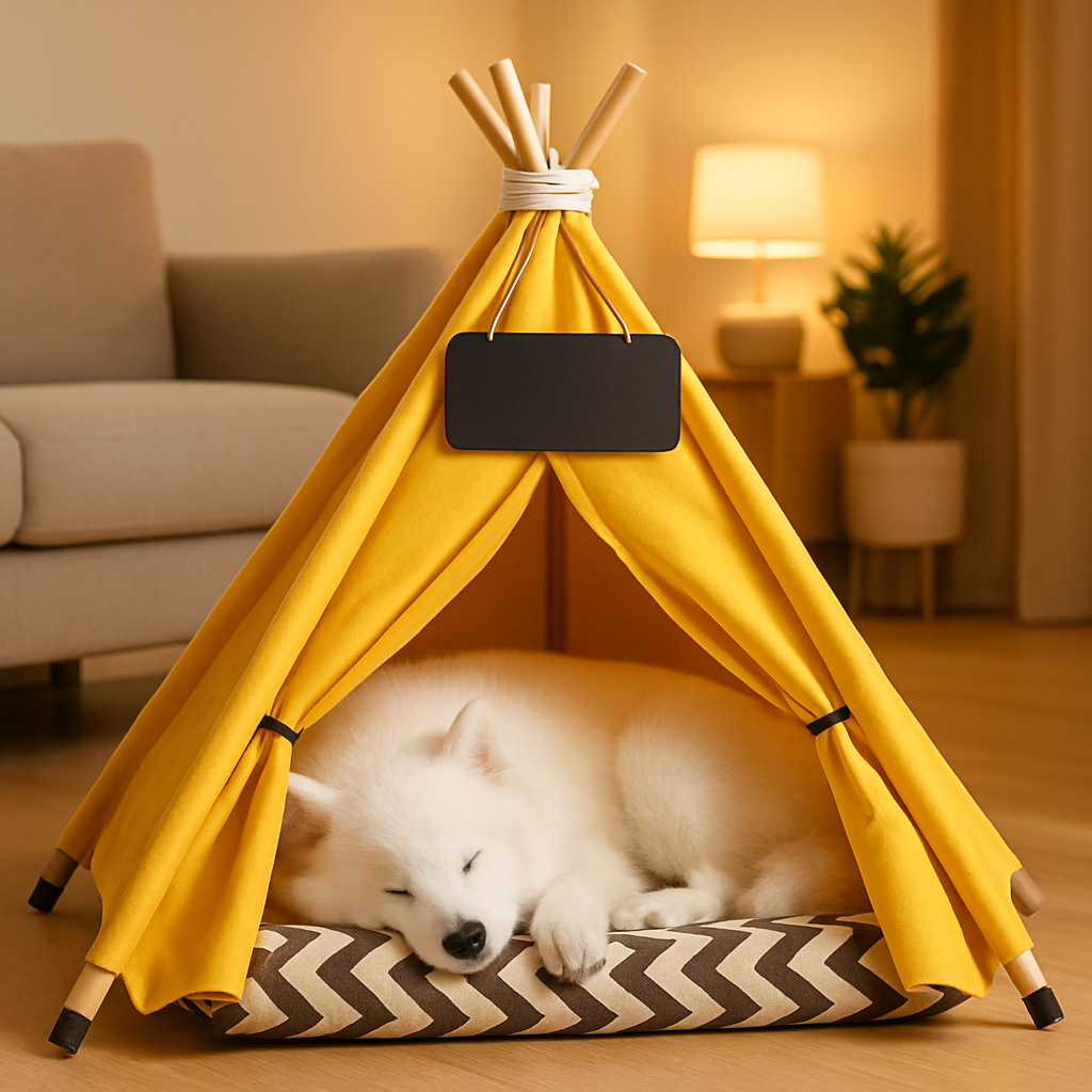 tente-pour-chien-eclat-automne-confort