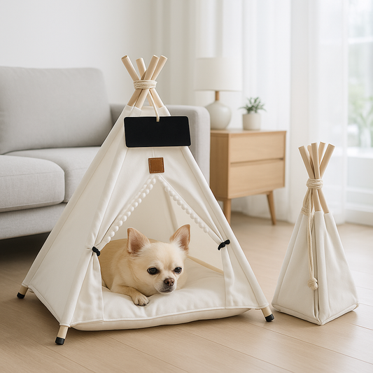 Tente pour Chien Anti Anxiété | Nuages Doux